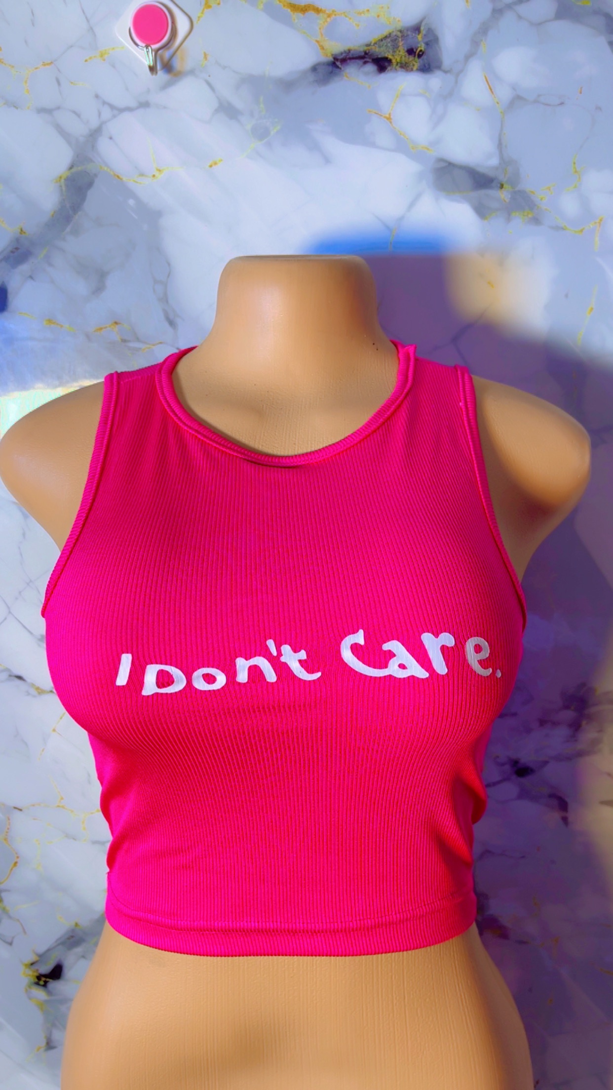 img_2757-5 sleeveless crop tops select any color you want - Image 1