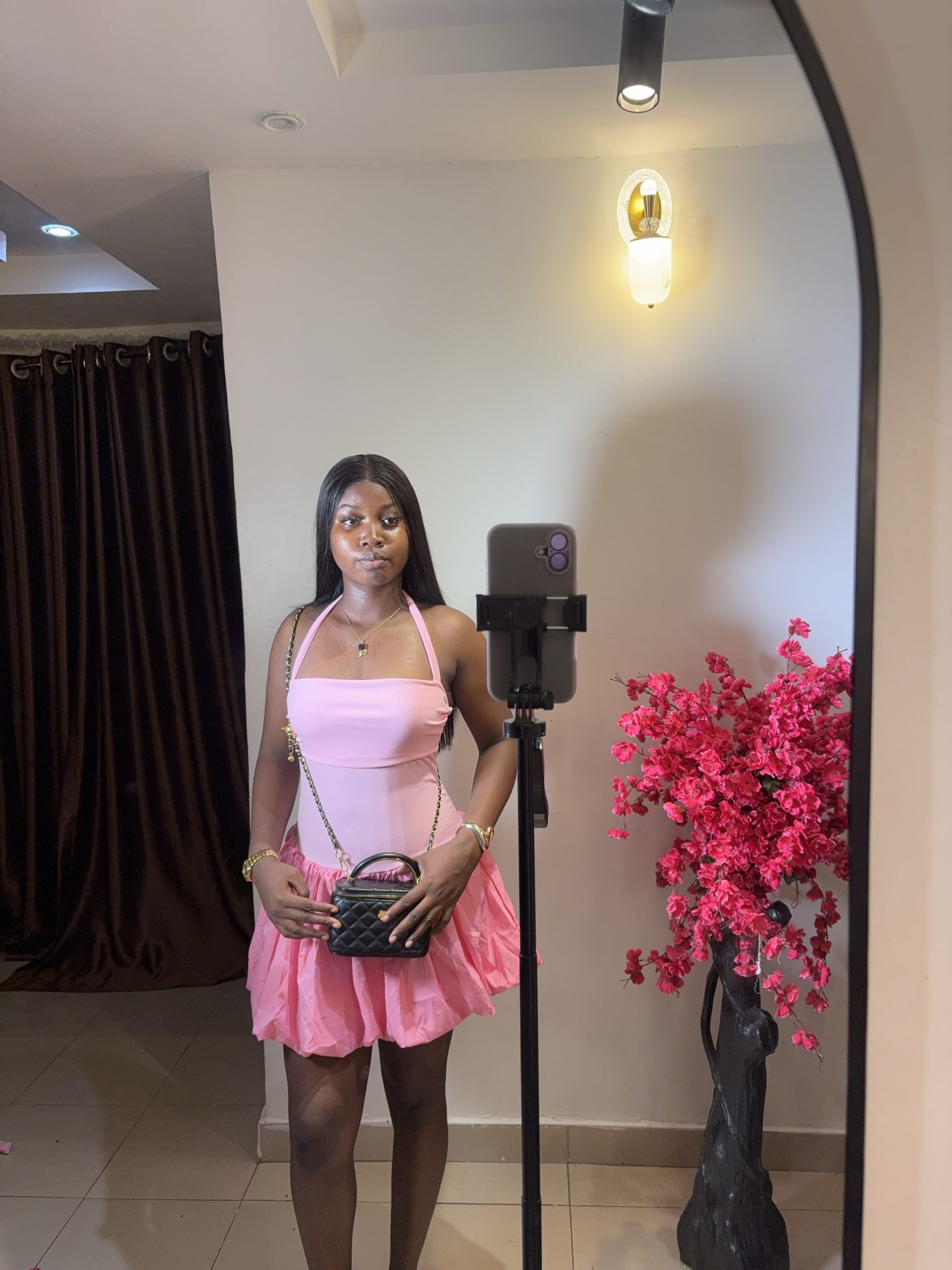 img_8101 Halter neck gown - Image 1